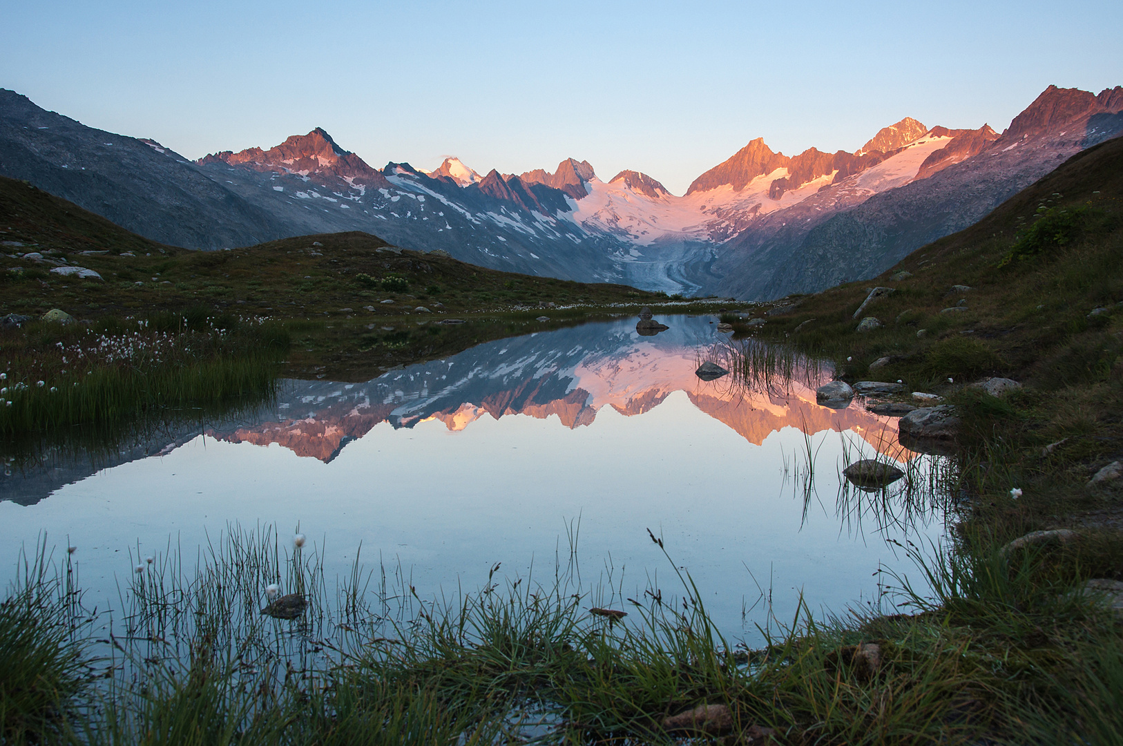 Kleiner namenloser Bergsee