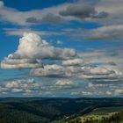 kleiner Odenwaldblick mit Wolkenbild