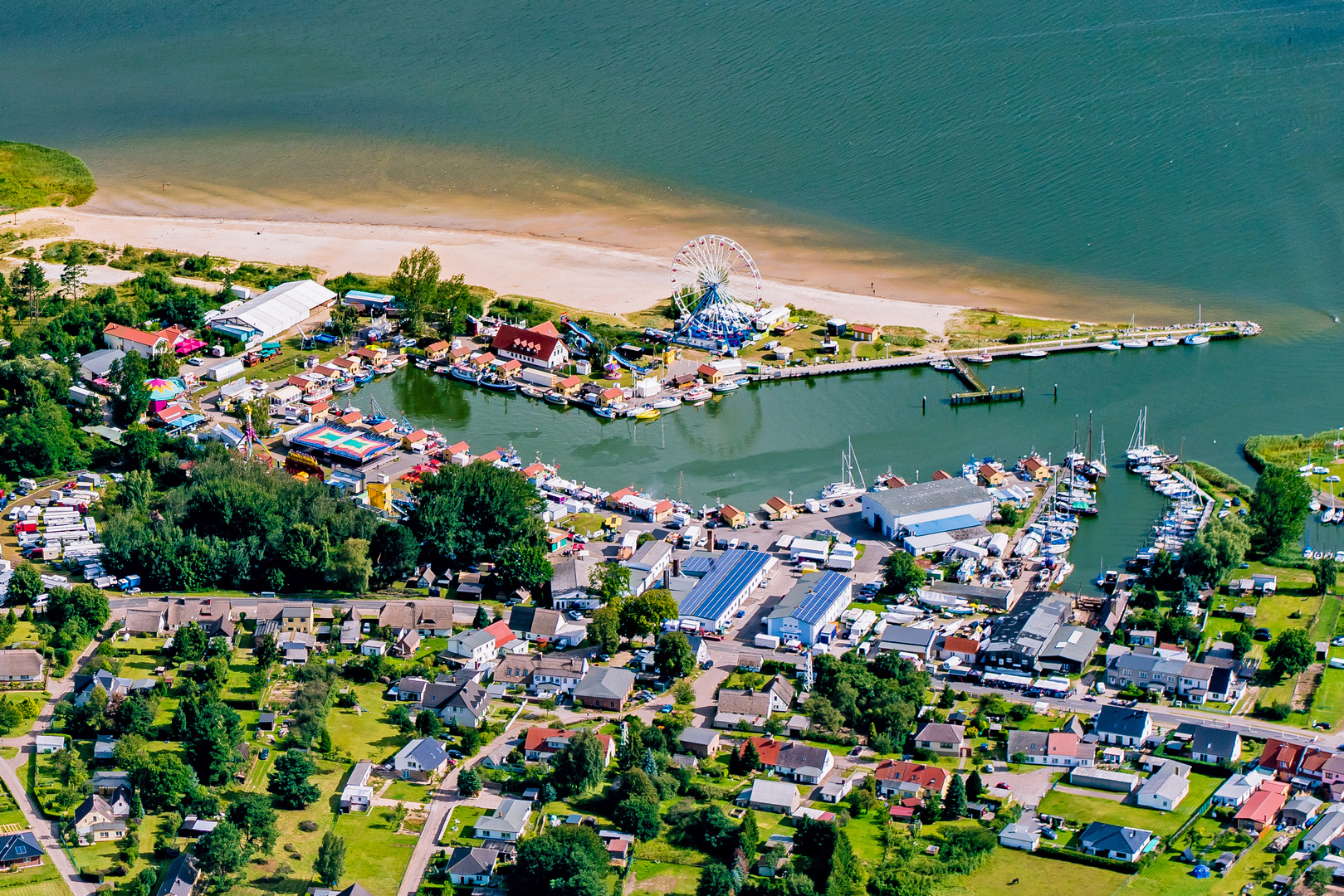 Kleiner Ostseehafen Freest 