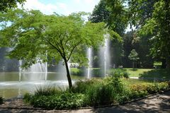 kleiner Parksee,Schloßgarten Weinheim/Bergstraße