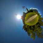 Kleiner Planet von einem Wanderweg beim Alpspitz (Zugspitze)