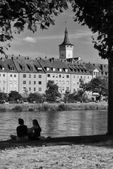 Kleiner Plausch am Mainufer