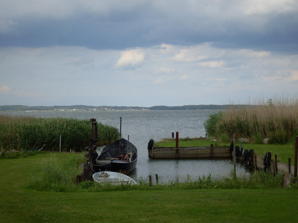 Kleiner Privathafen bei Grüssow ( Usedom )