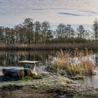 Kleiner Rastplatz  an der Peene