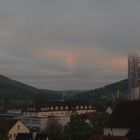 Kleiner Regenbogen über Schelklingen