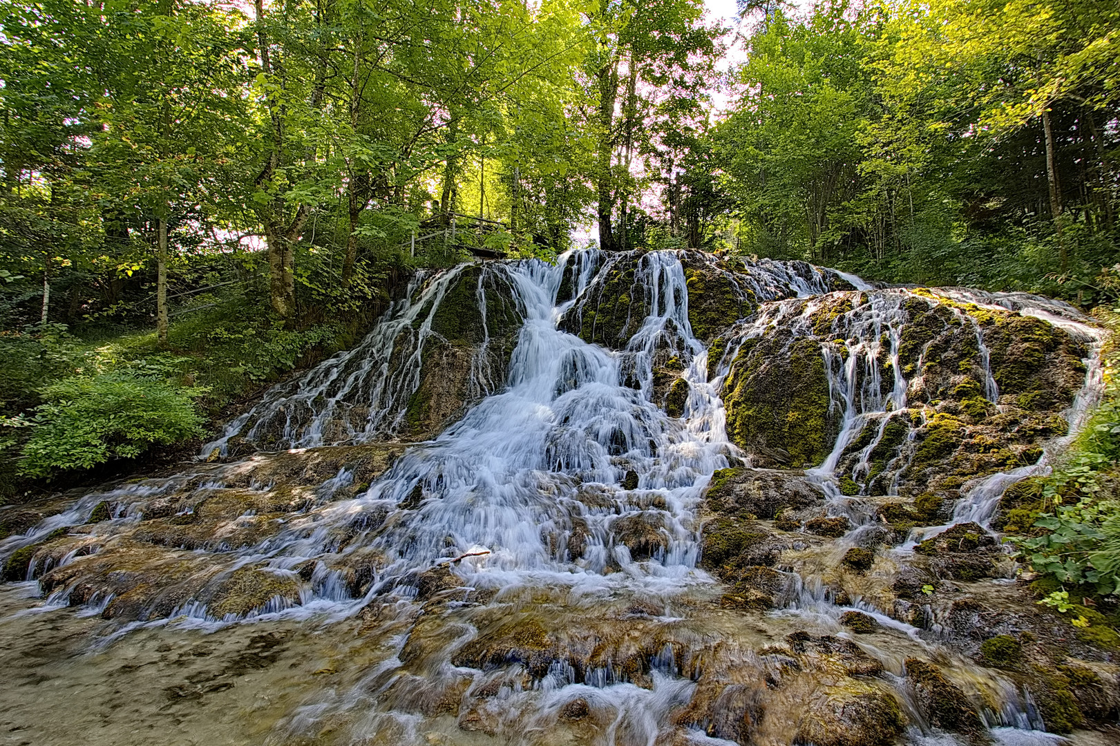 Kleiner Schleierwasserfall