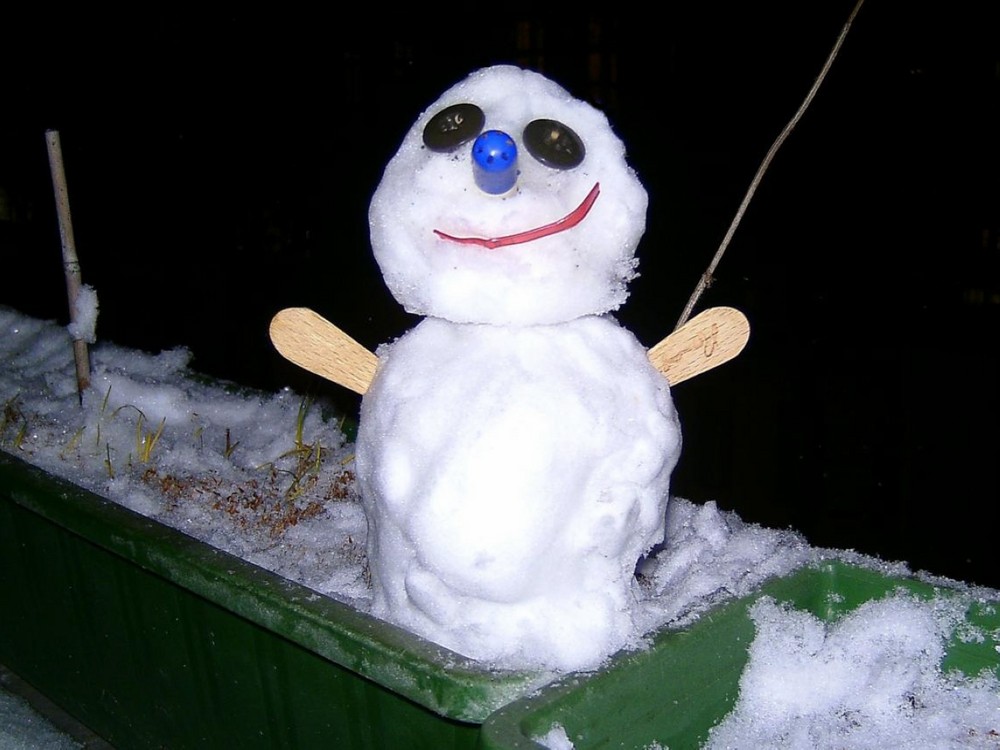 Kleiner Schneemann