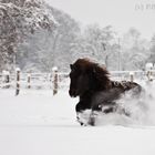 kleiner Schneewirbel