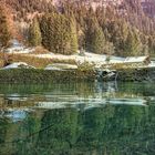 kleiner See in Champery