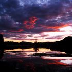 kleiner See in den Bergen von Norwegen