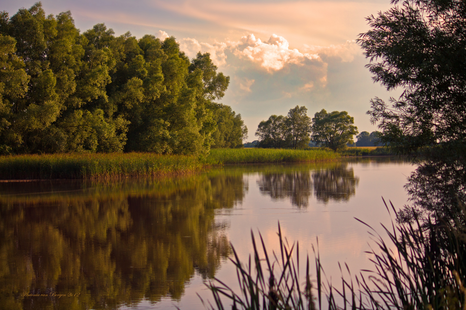 Kleiner See in Norddeutschland