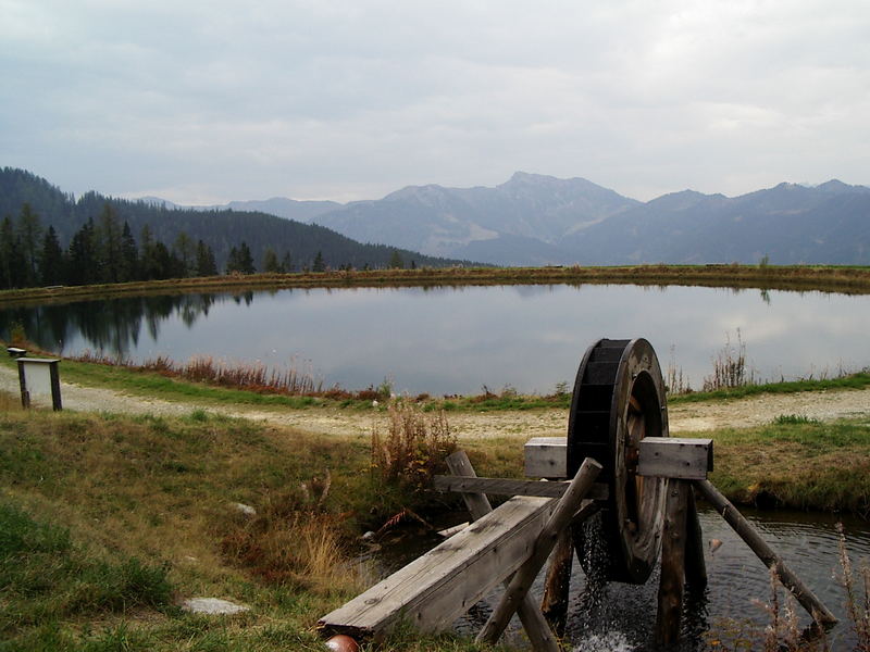 kleiner See mit Fernblick