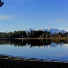 Kleiner See mit großer Kulisse!