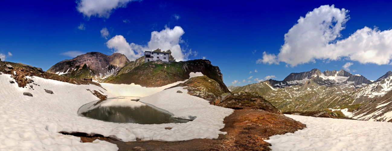 Kleiner See vor der Lenkjöchlhütte