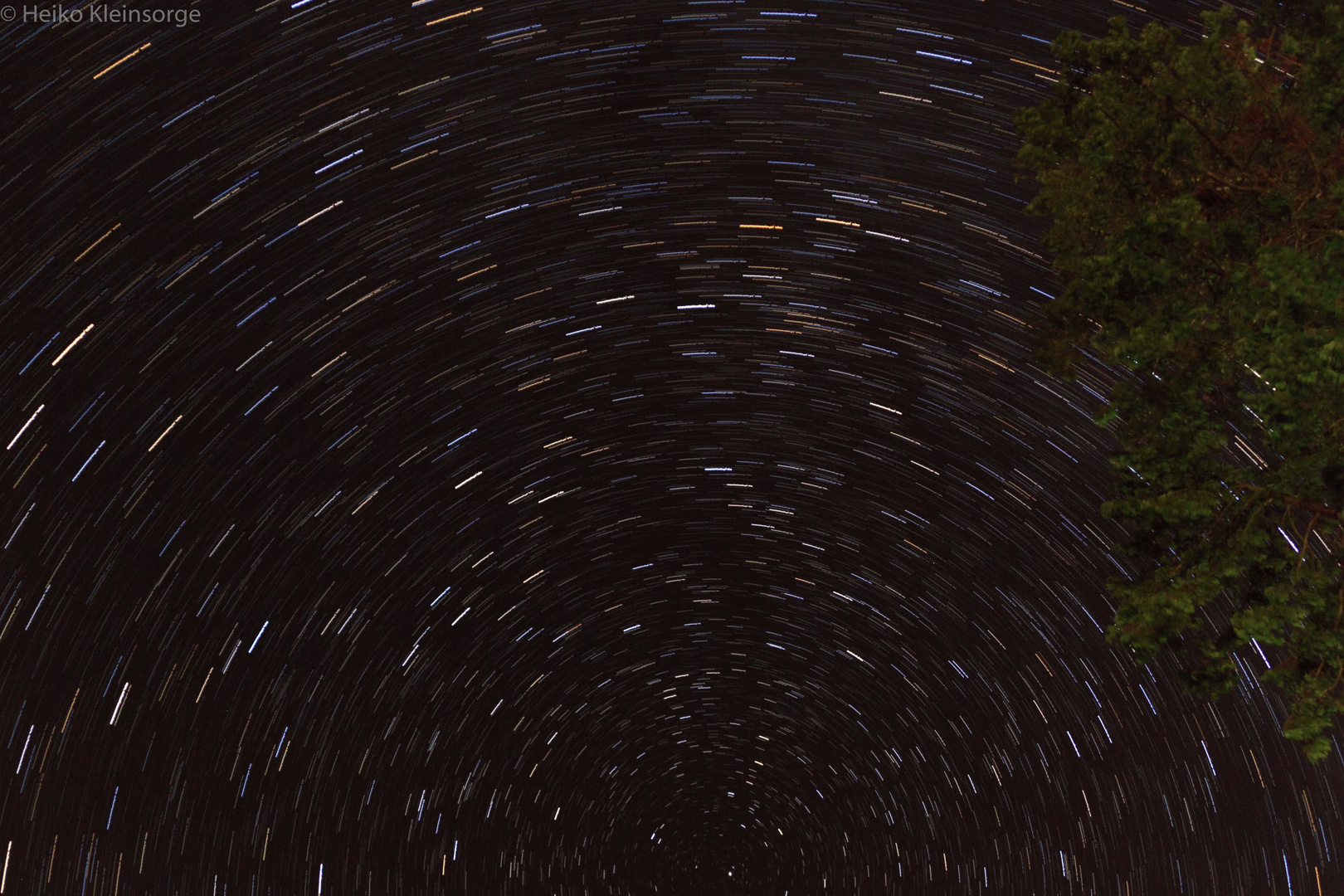 Kleiner "Star Trail"