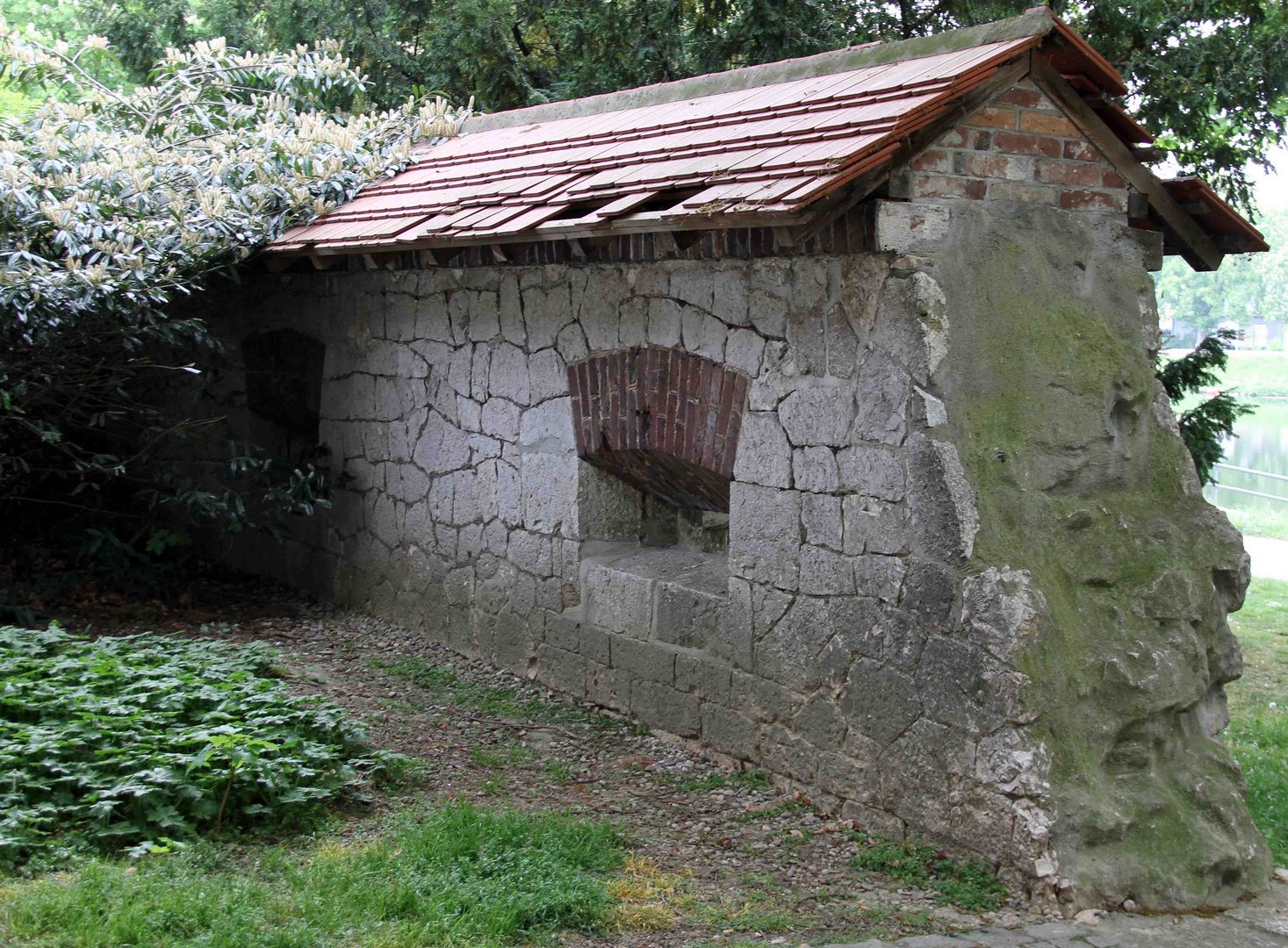 Kleiner Teil der Ulmer Stadtmauer