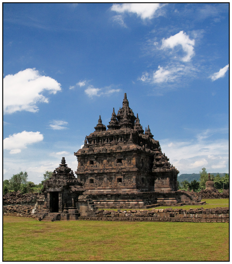 Kleiner Tempel in der Nähe von Borobodur