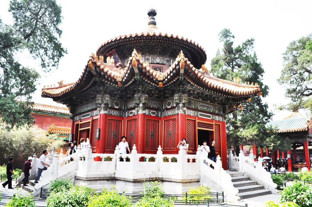 kleiner Tempel in Peking Foto & Bild architektur, asia, china Bilder