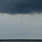 kleiner Tornado auf der Nordsee