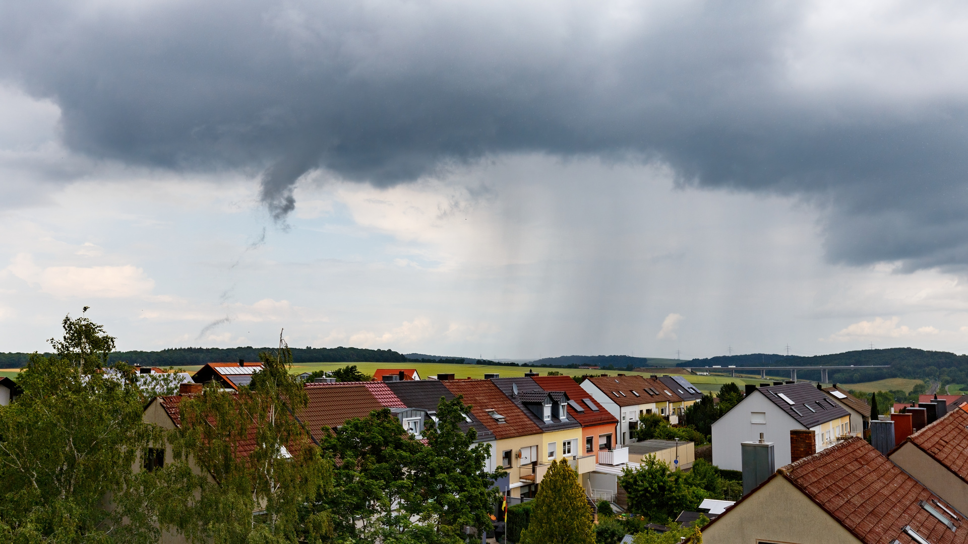 Kleiner Tornado - ein Springer