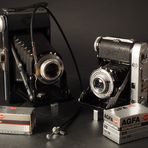 Kleiner und großer Bruder mit Agfa