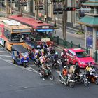 Kleiner Verkehr in Bangkok