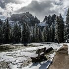 Kleiner Vorgeschmack auf den kommenden Winter / Lago di Antorno