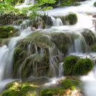 kleiner Waldwasserfall bei den Plitvicer Seen