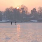 kleiner Wannsee zugefroren am 28.01.06, 17:16Uhr