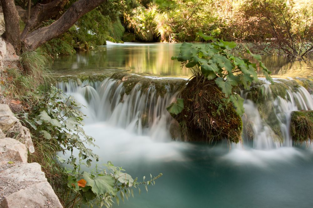 kleiner Wasserfall