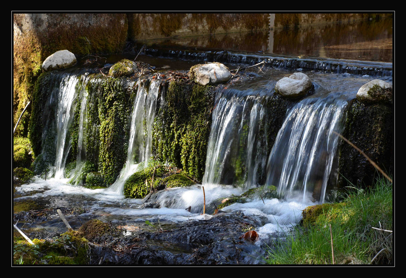 kleiner Wasserfall