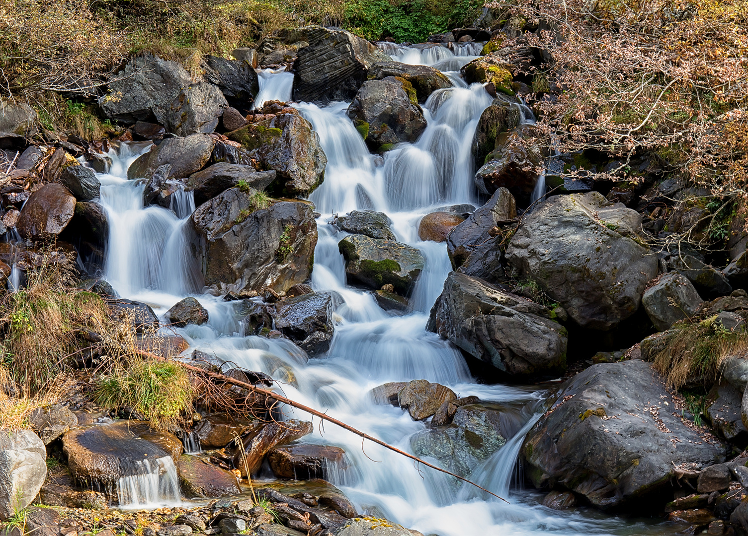 kleiner Wasserfall