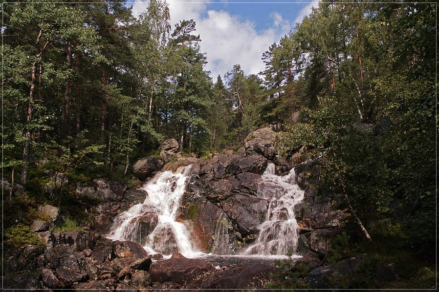 Kleiner Wasserfall