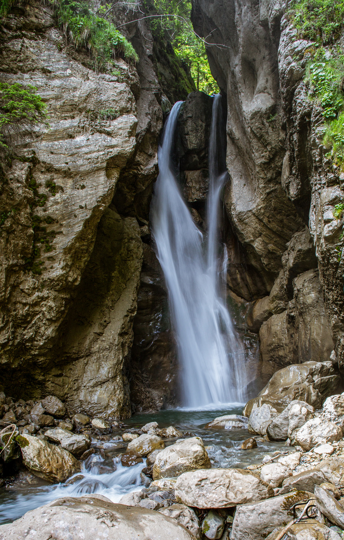 kleiner Wasserfall