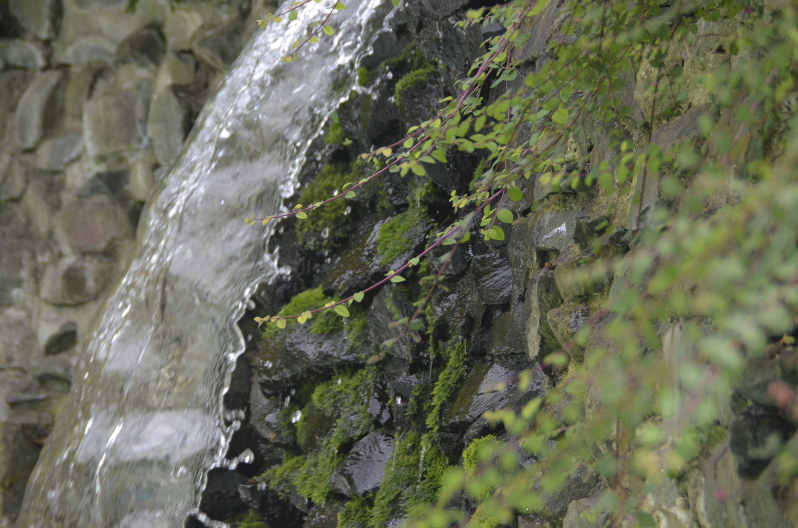 kleiner Wasserfall