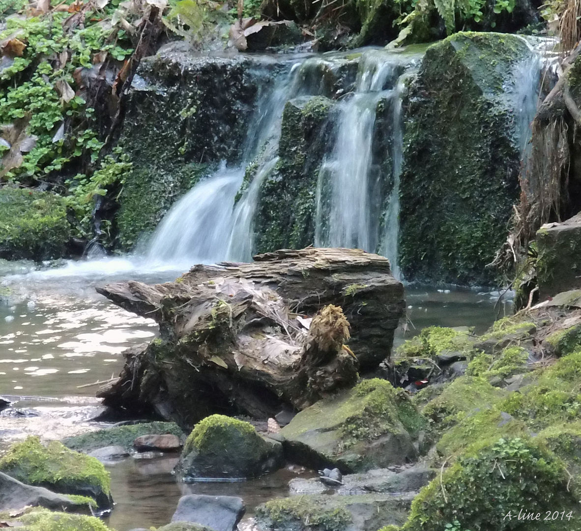 Kleiner Wasserfall