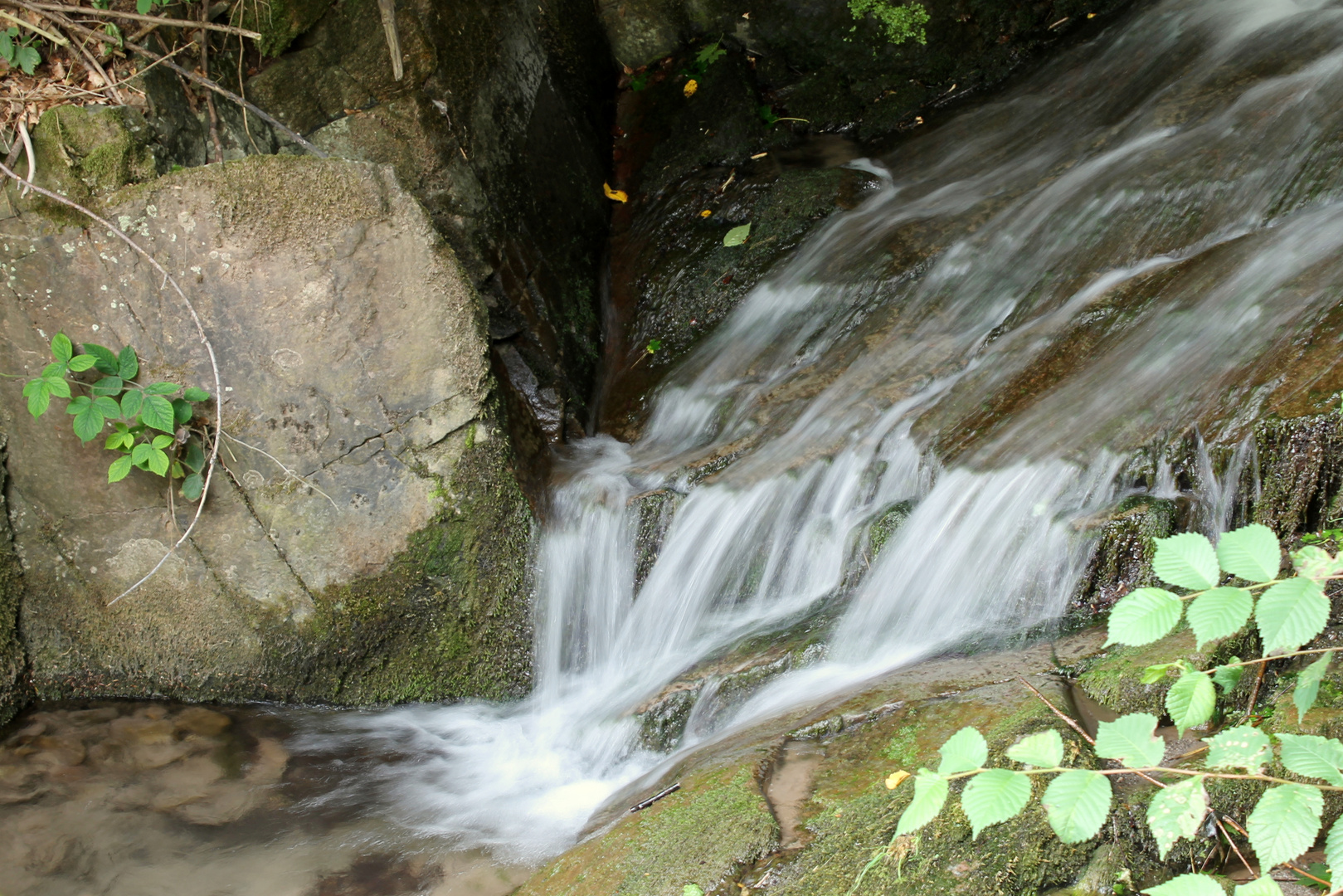 kleiner Wasserfall