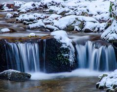 Kleiner Wasserfall