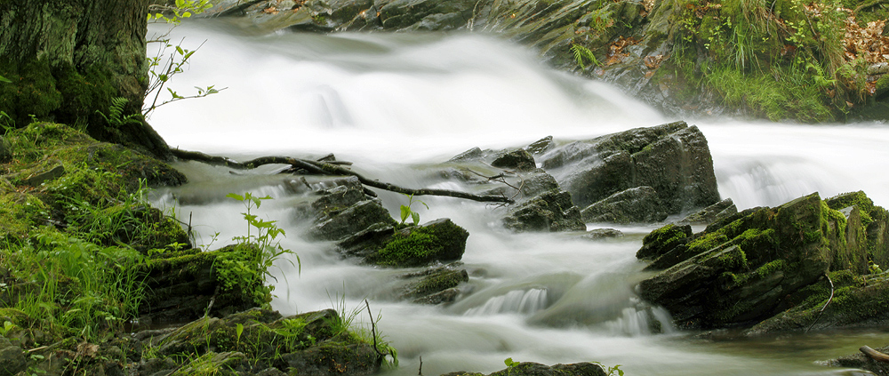 kleiner Wasserfall