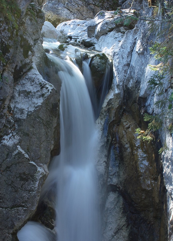 kleiner Wasserfall