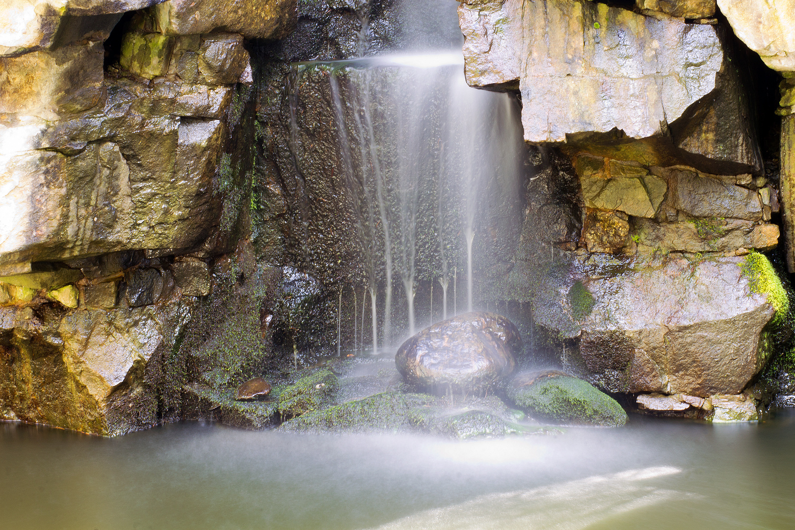 Kleiner Wasserfall Foto Bild Landschaft Wasserfalle Bach