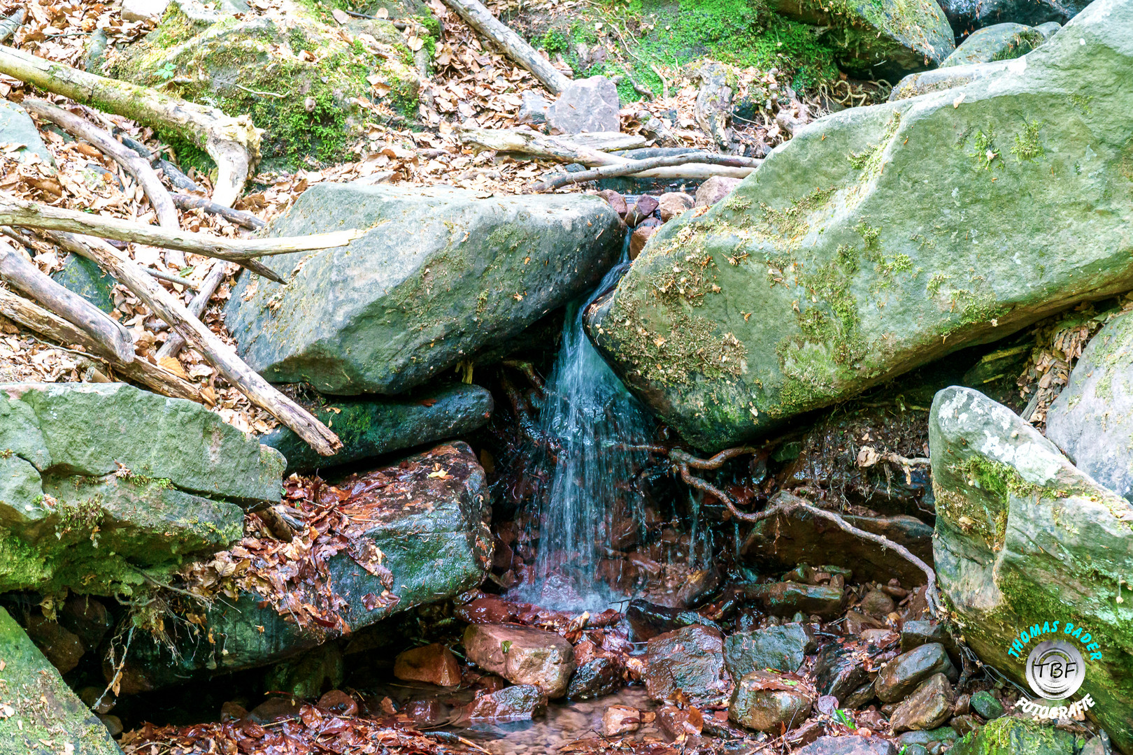 Kleiner Wasserfall ...