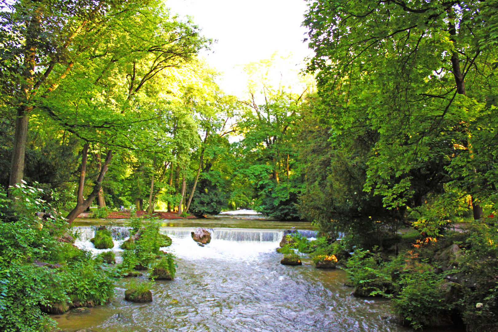 kleiner Wasserfall