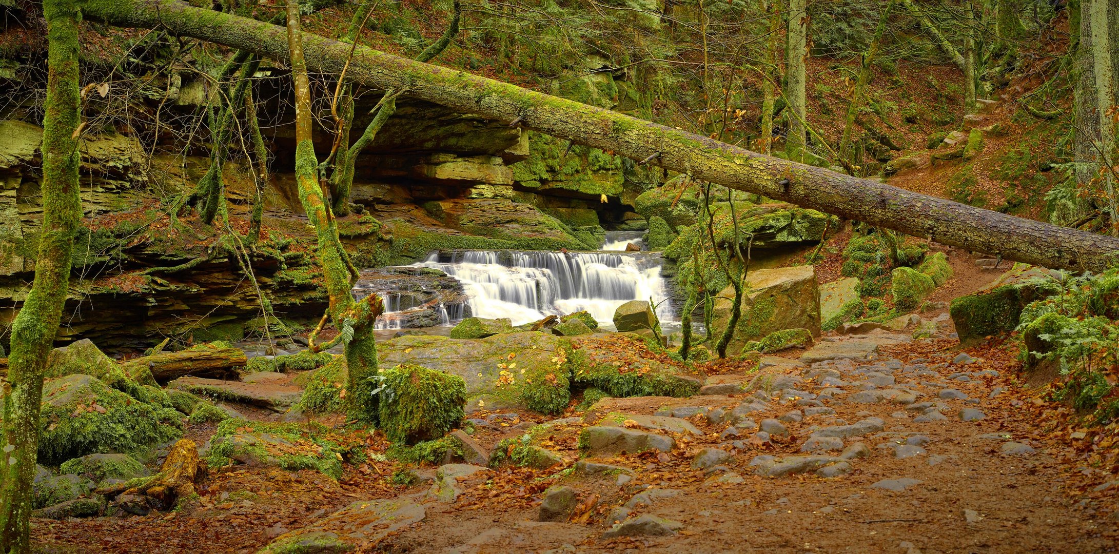 Kleiner wasserfall