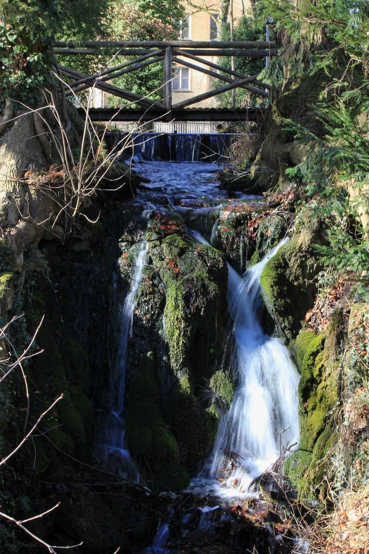 kleiner Wasserfall