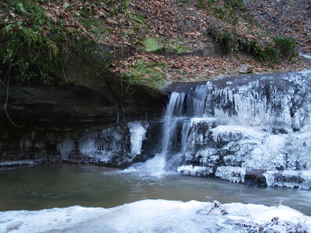 kleiner Wasserfall