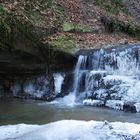 kleiner Wasserfall