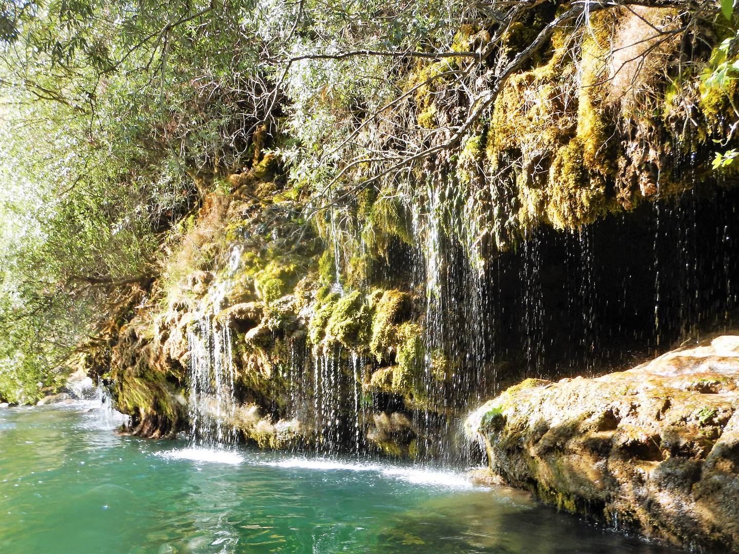 kleiner Wasserfall