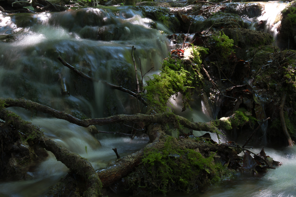 kleiner Wasserfall