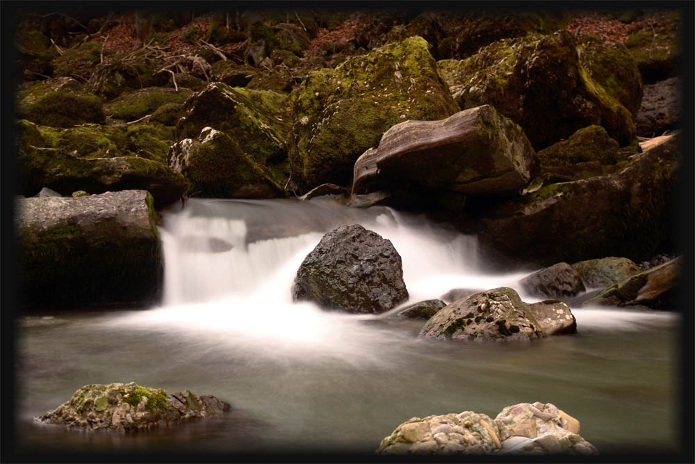 kleiner Wasserfall